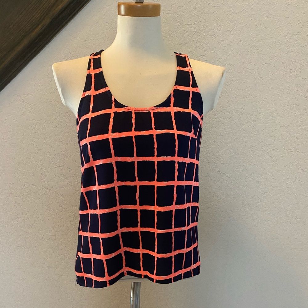 Chiffon front tank super cute summer top